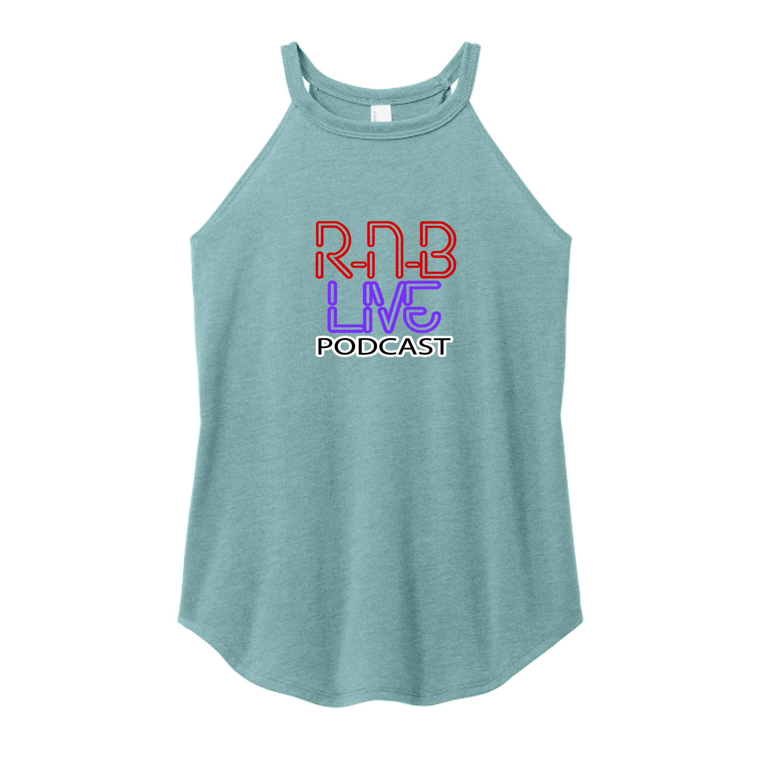 Heathered Eucalyptus Blue - DT137L - FRONT